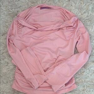 Edikted Vibrant Pink Ruched Top